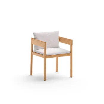 Unopiu Cora chair seat and back cushion Unopiu Cora chair seat and back cushion