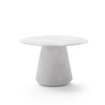 Unopiu Cora round table in fiberstone Unopiu Cora round table in fiberstone