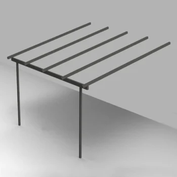 Unopiu Meridienne Pergola without roofing Unopiu Meridienne Pergola without roofing