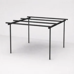 Unopiu Meridienne freestanding pergola without covering