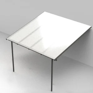 Unopiu Pergola Meridienne in polycarbonate