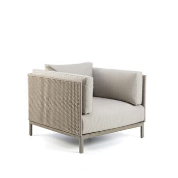 Ethimo Baia Rope Lounge Chair Ethimo Baia Rope Lounge Chair